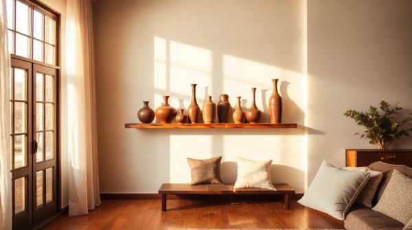 5 idées créatives avec des vases marron pour sublimer votre déco