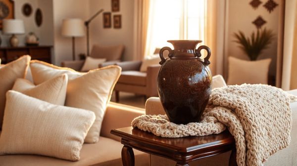 5 idées créatives avec des vases marron pour sublimer votre déco
