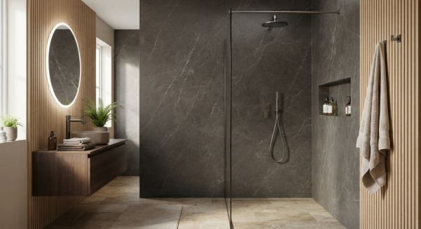 9 idées de panneaux muraux pour embellir votre salle de bain